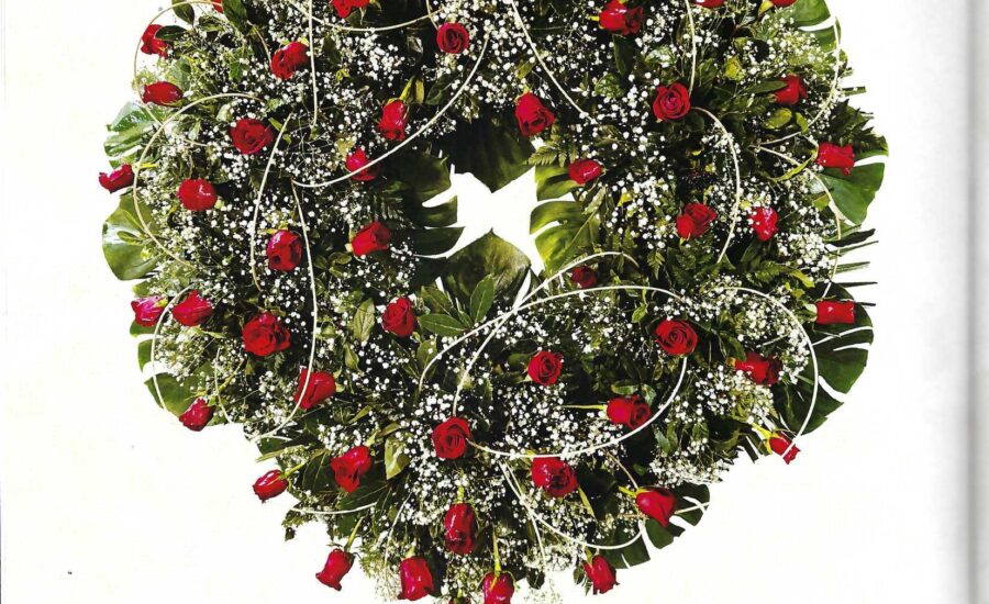 mejor corona de rosas para funerales de 2025